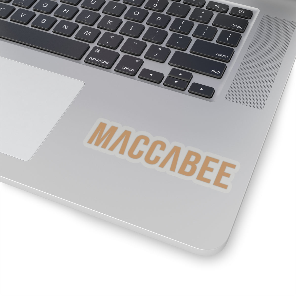 Gold Maccabee sticker. Slightly Hellenized.