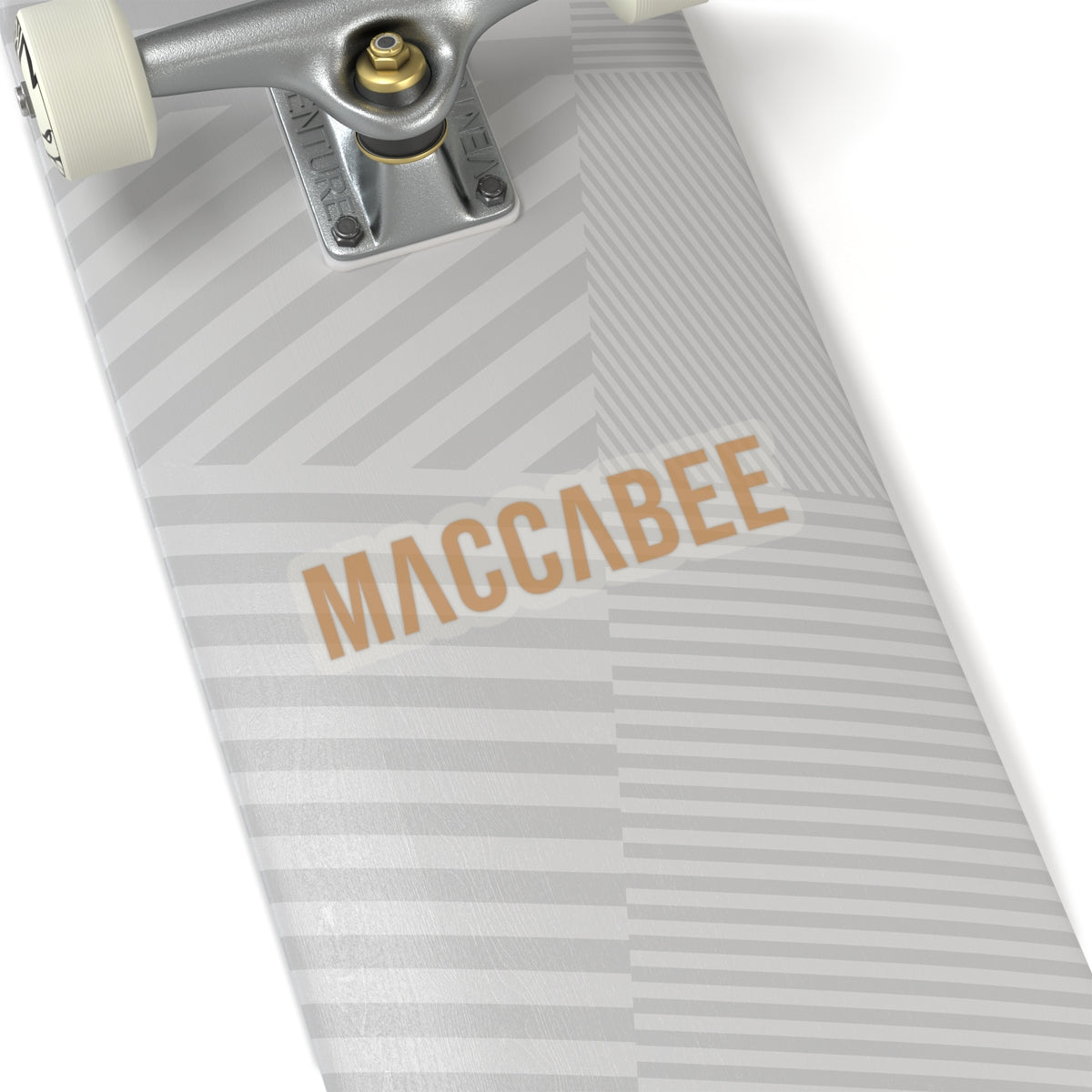 Gold Maccabee sticker. Slightly Hellenized.