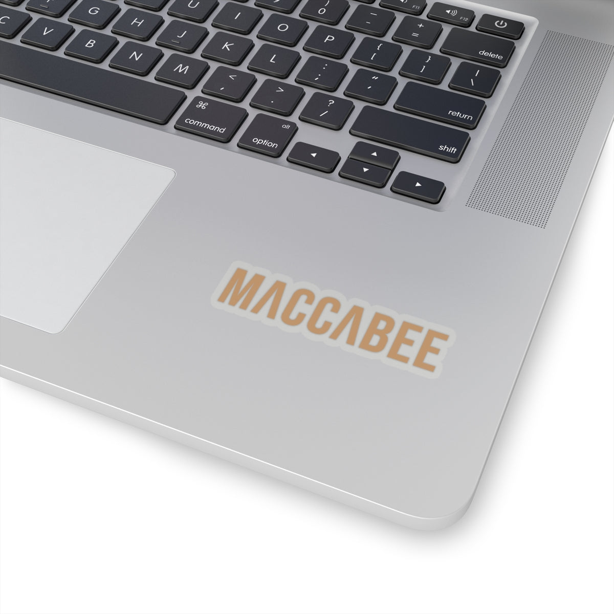 Gold Maccabee sticker. Slightly Hellenized.