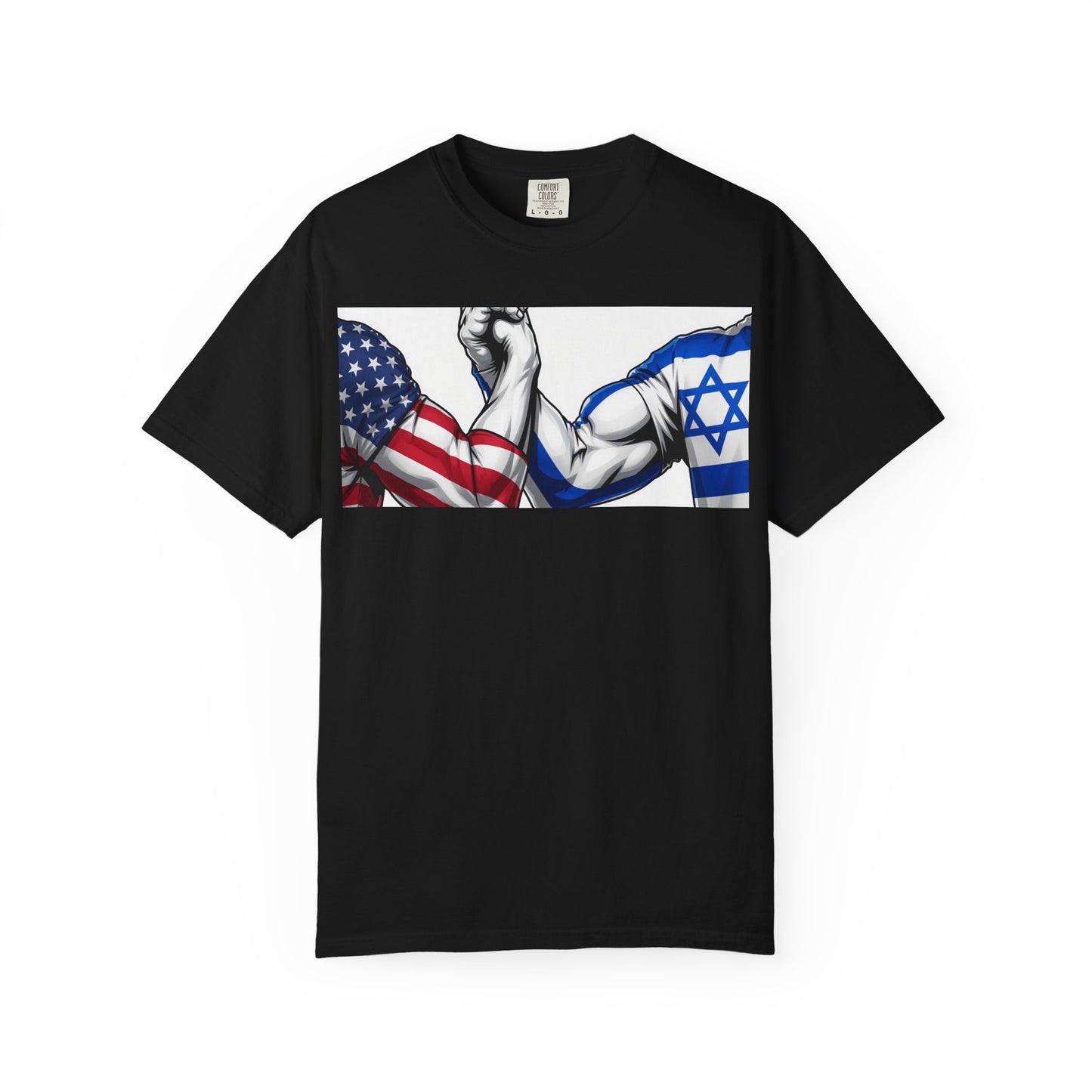 USA and Israel Epic Handshake | American Israeli Unity Tee