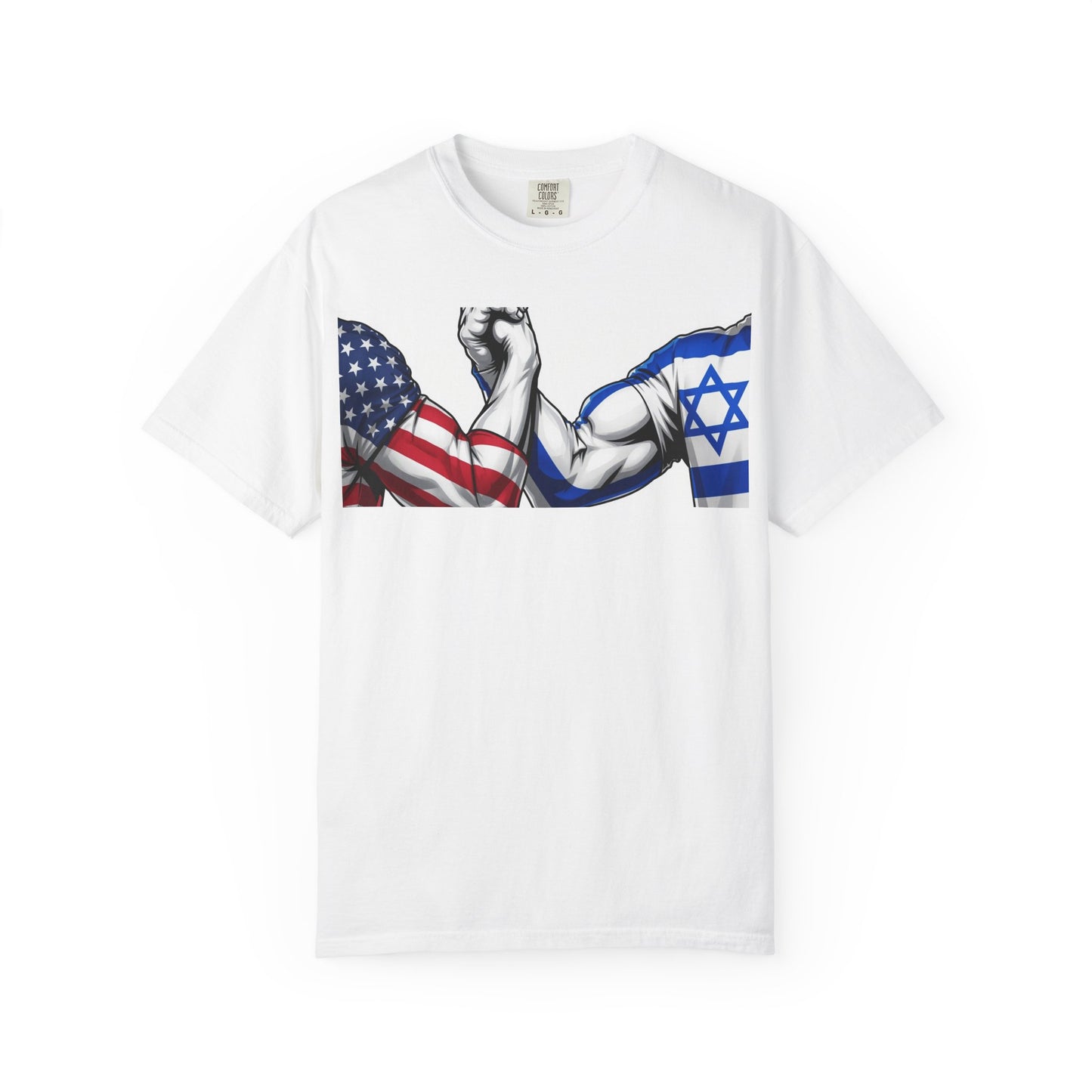 USA and Israel Epic Handshake | American Israeli Unity Tee