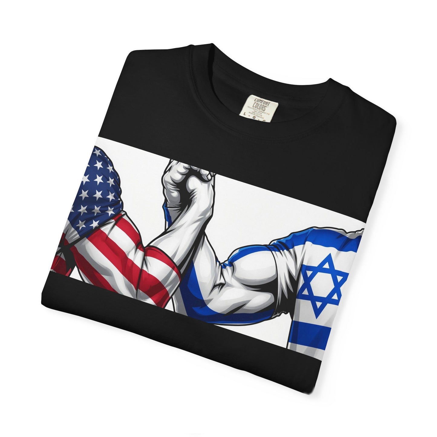 USA and Israel Epic Handshake | American Israeli Unity Tee