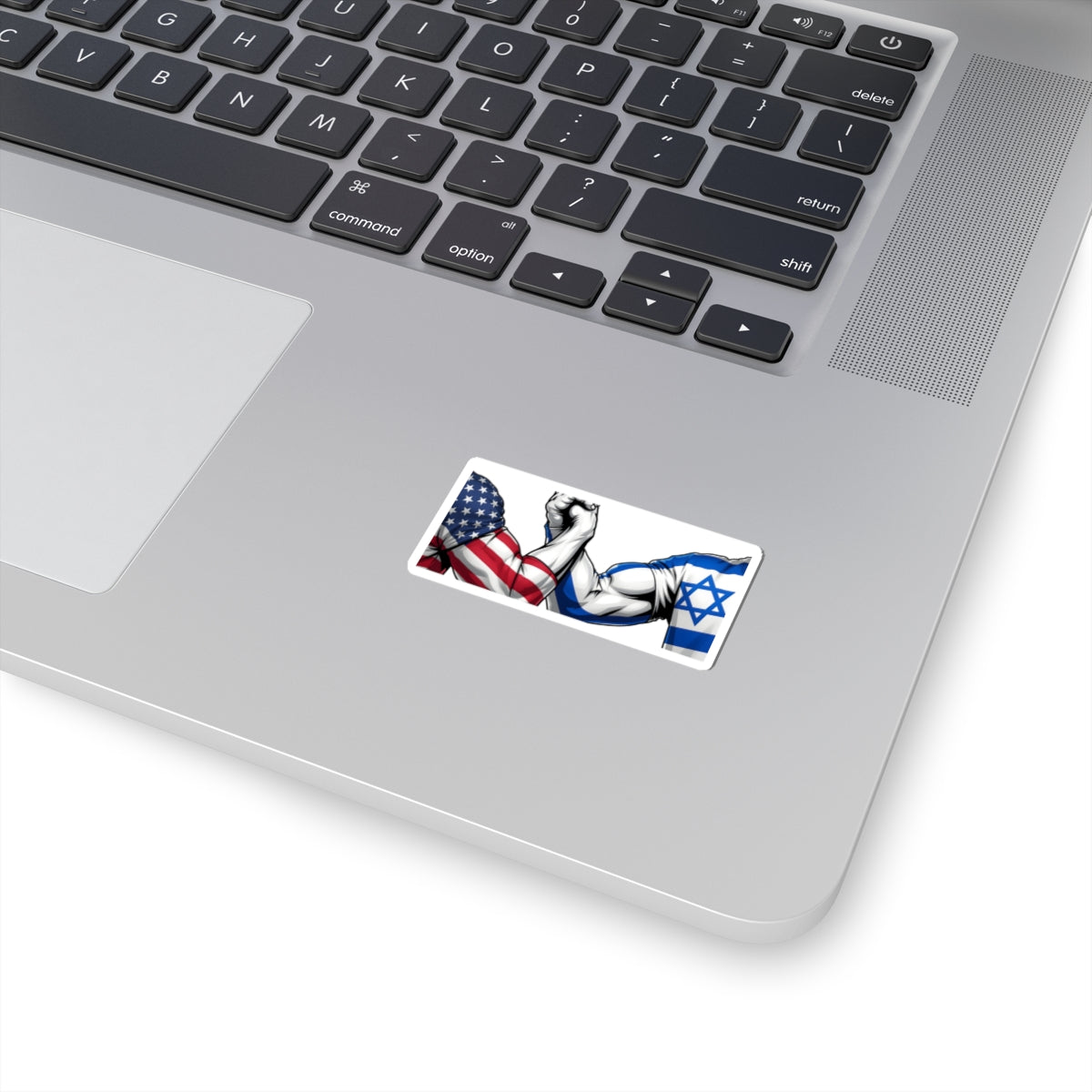 Epic USA-Israel handshake sticker | ביחד ננצח