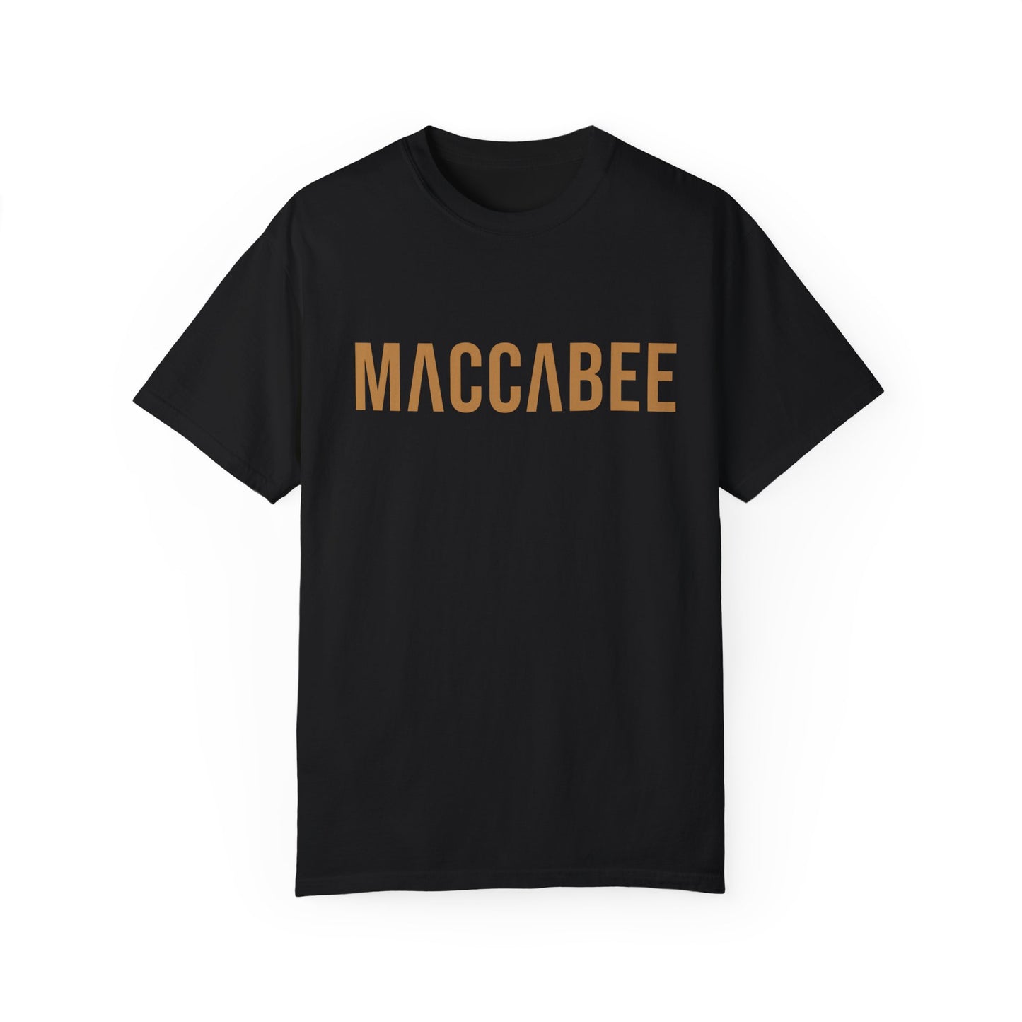 Gold Maccabee t-shirt. Slightly Hellenized.